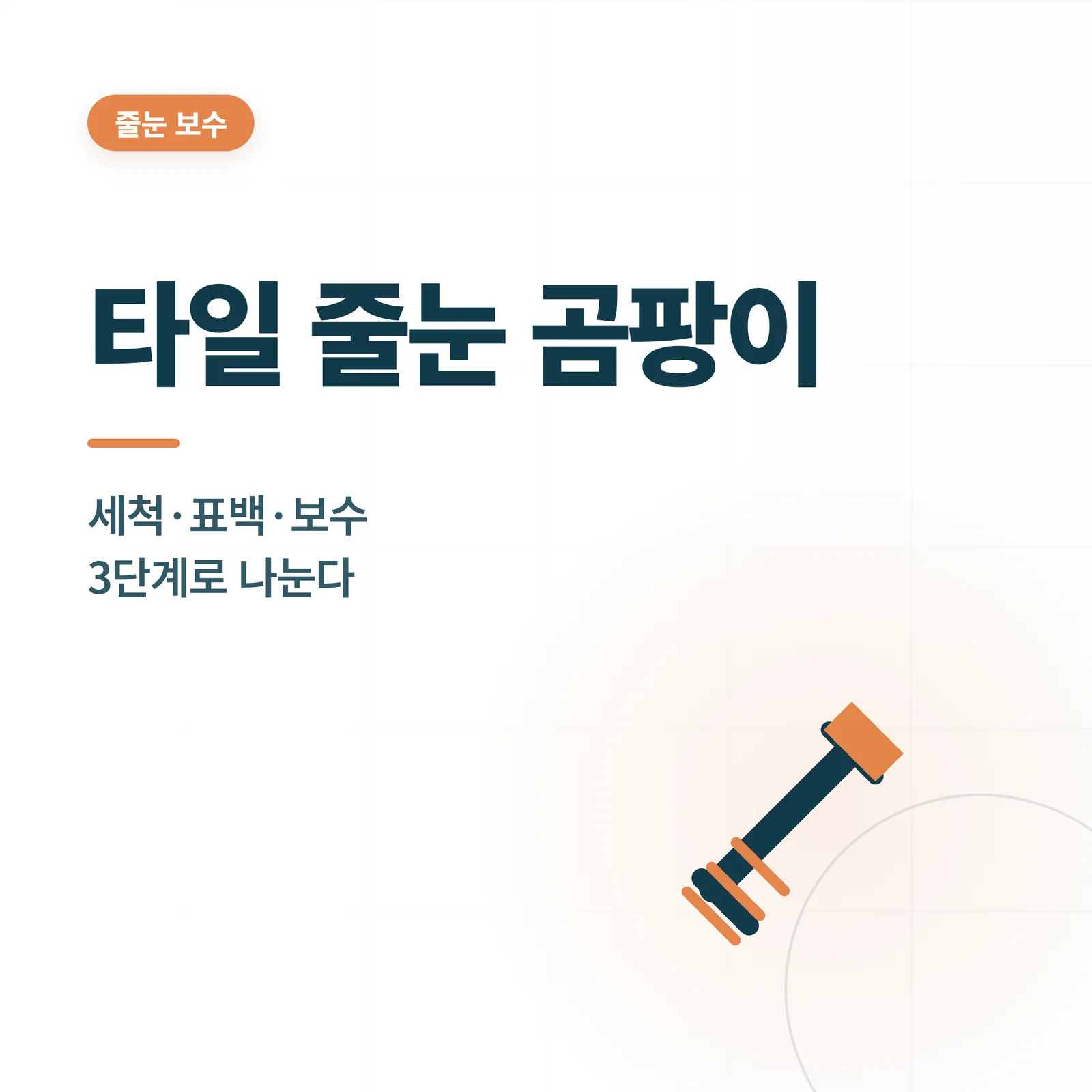 화장실 천장 곰팡이 제거 안내
